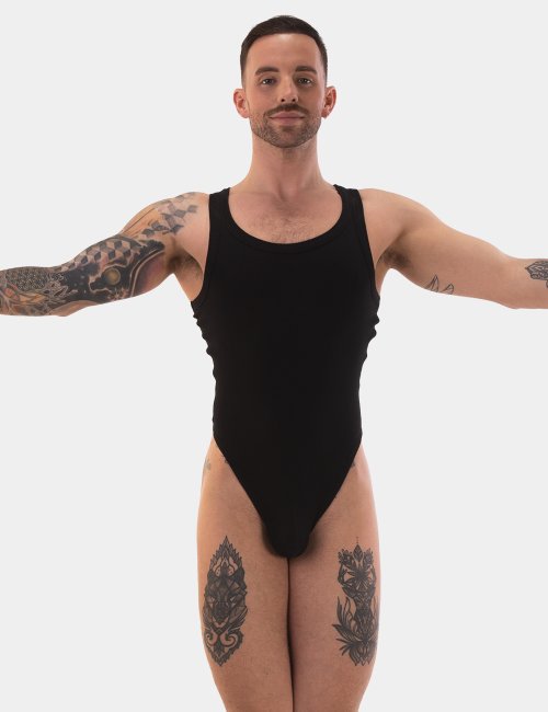 barcode Berlin Rib Body Assi schwarz L