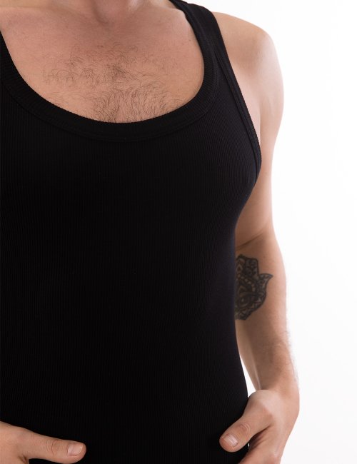 barcode Berlin Rib Body Assi schwarz L