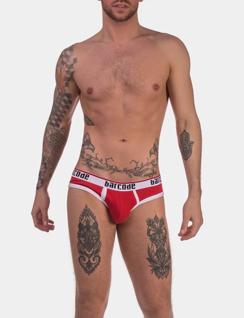 barcode Berlin Brief Kai rot/weiß