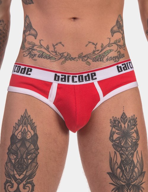 barcode Berlin Brief Kai rot/weiß L