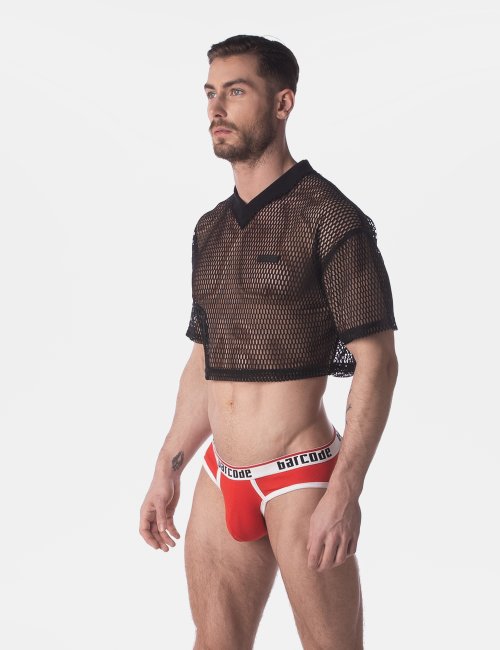barcode Berlin Brief Kai rot/weiß L