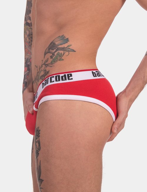 barcode Berlin Brief Kai rot/weiß XL