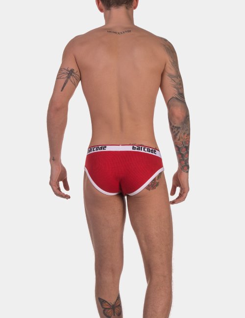barcode Berlin Brief Kai rot/weiß XL