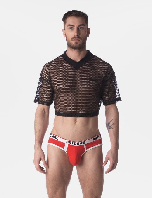 barcode Berlin Brief Kai rot/weiß XL