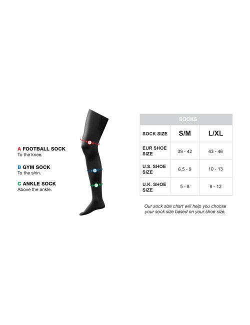 barcode Berlin Half Socks SingleL/XL (43-45)