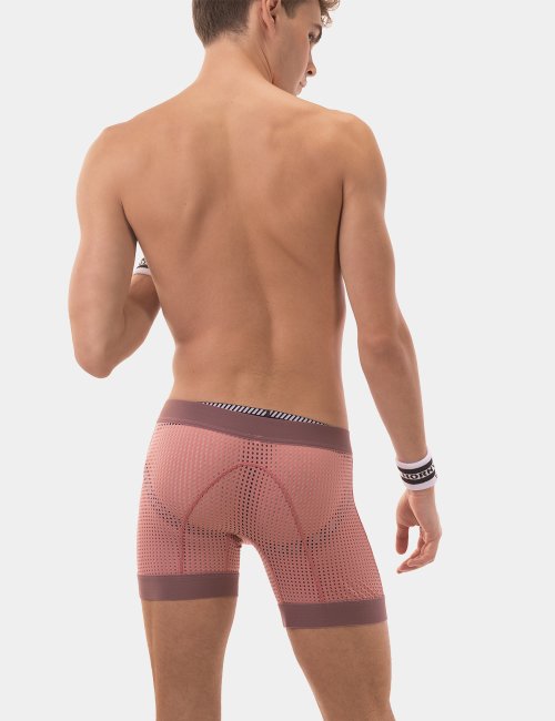 barcode Berlin Mesh Short RUPO braunviolett