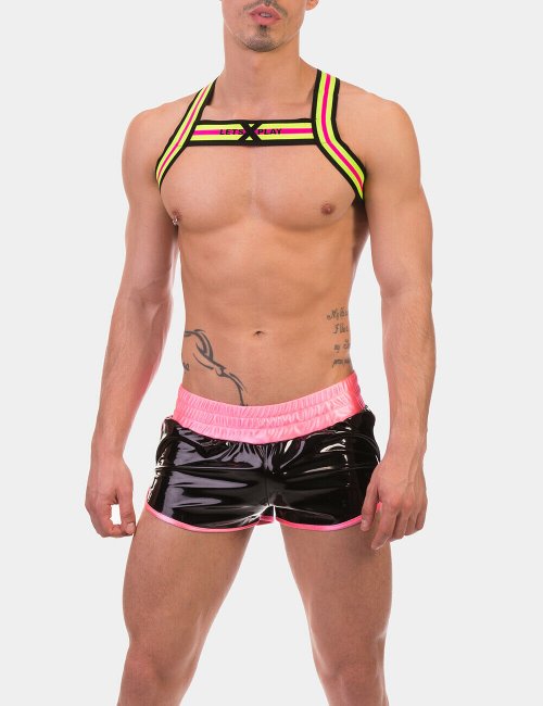 barcode Berlin Harness Lets Play gelb/pink