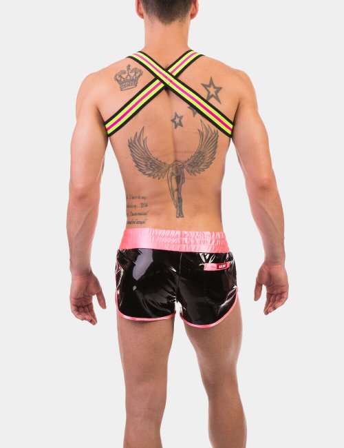 barcode Berlin Harness Lets Play gelb/pink